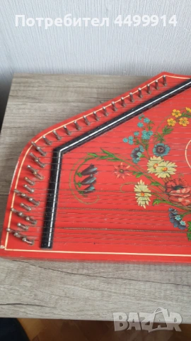 Стар музикален инструмент Цитра, снимка 6 - Антикварни и старинни предмети - 53927297