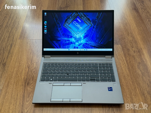 15.6' 100% sRGB Core i9-11950H HP Zbook Fury G8 32GB DDR4/512GB NVMe/RTX A3000 6GB/Бат 8ч, снимка 2 - Лаптопи за работа - 52814649