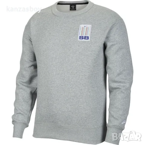 Nike SB Stripes Crew Neck - страхотна мъжка блуза М КАТО НОВА, снимка 3 - Блузи - 47931888