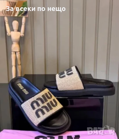 Miu Miu Дамски Чехли Миу Миу Код P912