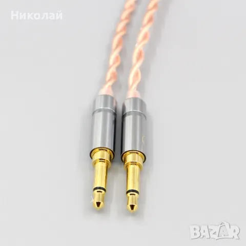 Аудио Hi-fi кабел за слушалки , снимка 6 - Слушалки и портативни колонки - 48727362