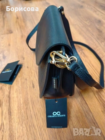 Чанта Chiara Canotti от естествена кожа, снимка 2 - Чанти - 51545978