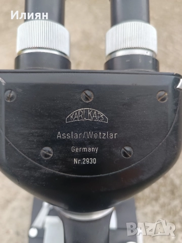 Микроскоп- KARL KAPS, снимка 5 - Медицинска апаратура - 51431826