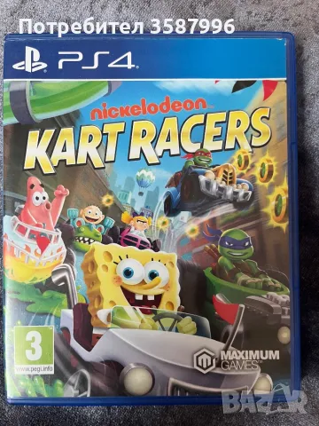 Nickelodeon Kart Racers PS4, снимка 1 - Игри за PlayStation - 48860942