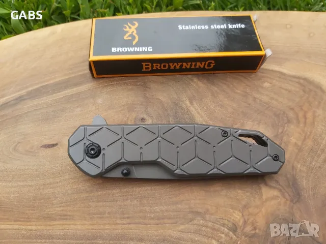 Сгъваем джобен нож Browning F190, снимка 4 - Ножове - 50066257