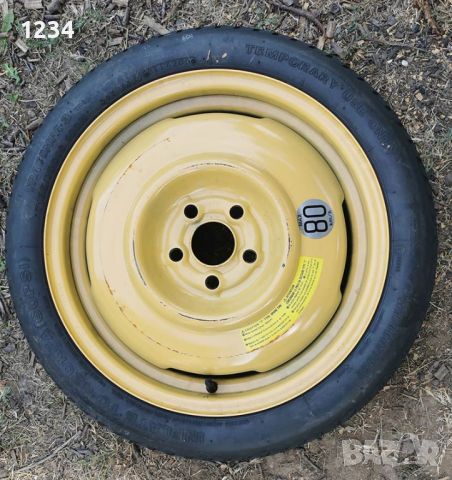 SUBARU Outback Impreza Forester Legacy резервна гума с джанта тип патерица 5x100 Ф56.1мм , снимка 1 - Аксесоари и консумативи - 45227601