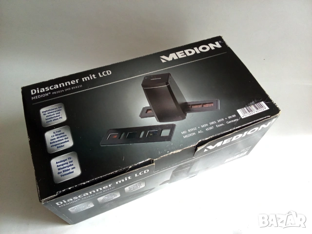 Цветен скенер за диапозитиви 2.0 USB MEDION, снимка 2 - Чанти, стативи, аксесоари - 53998509