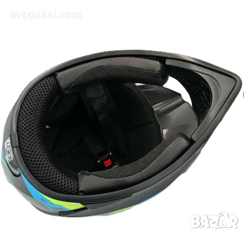 Каска Крос Мотор/Скутер/Бъги/Вело/АТВ-4242, снимка 6 - Аксесоари и консумативи - 49747969