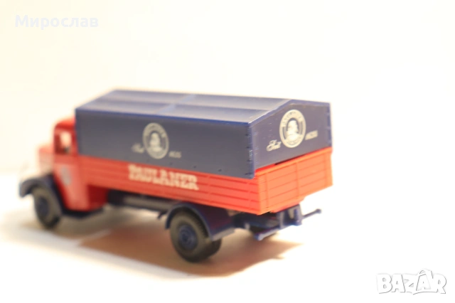 H0 1/87 MAN КАМИОН МОДЕЛ ТИР, снимка 4 - Колекции - 53200980