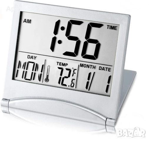 LED Часовник с Температура и Дата.Светещ Дигитален Будилник.ЛЕД Светещи Настолни Часовници.Будилници, снимка 2 - Други - 54174865