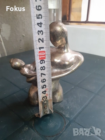 Невероятна метална статуетка фигура пластика, снимка 7 - Антикварни и старинни предмети - 53307414