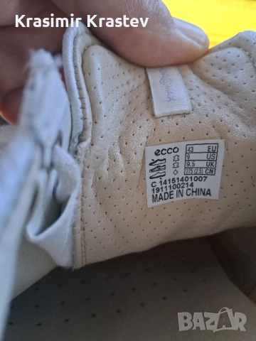 Обувки Ecco 43, снимка 4 - Ежедневни обувки - 51544688