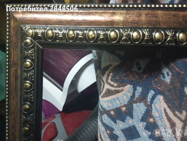 Продавам дървена рамка за картина размер 46,5 см/ 64 см.Вътрешни размери-38,3 см/ 55,3 см., снимка 3 - Картини - 47537725