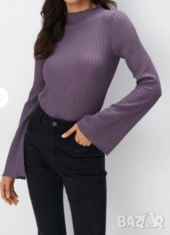 Блуза с широки ръкави