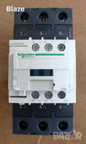 Продава Контактор SCHNEIDER ELECTRIC LC1D 3P 40A 230VAC!!!, снимка 1 - Електродвигатели - 45992868