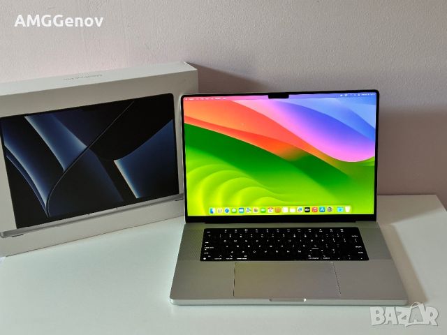 16.2'Macbook Pro 16 2023/M2 Pro/32GB DDR5 6400Mhz/512GB SSD/Гаранция, снимка 2 - Лаптопи за работа - 46579027