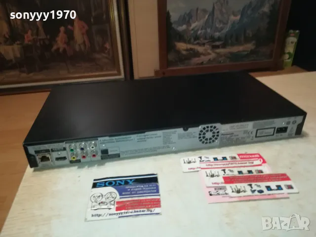 PANASONIC DMP-BD35 BLU-RAY PLAYER-LAN HDMI SD CARD OPTICAL-ВНОС SWISS 1408240731, снимка 17 - Плейъри, домашно кино, прожектори - 46901479