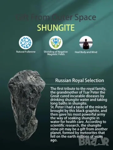 RF 5G Кули Антени EMF EMP Електромагнитна Защита Гривна от Шунгит Анти-Статичен Разряд Електричество, снимка 7 - Гривни - 49915226