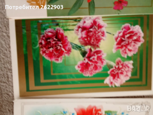 Руски поздравителни картички, снимка 17 - Колекции - 52413797