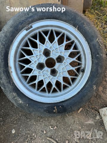 BBS RA 4x100 r15 golf mk2 gti, снимка 3 - Гуми и джанти - 45911247