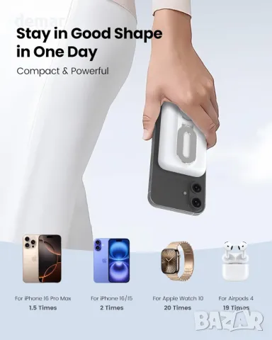 Магнитна външна батерия Galeces, снимка 6 - Външни батерии - 49846730