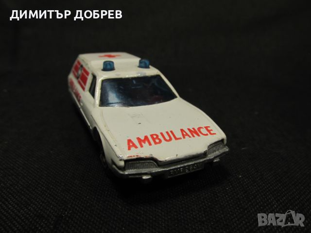 СТАРА РЕТРО МЕТАЛНА КОЛИЧКА MATCHBOX ENGLAND CITROEN CX AMBULANCE, снимка 5 - Колекции - 46444317