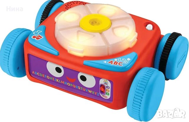 Интерактивен бот Fisher Price - робот, снимка 5 - Образователни игри - 45148881