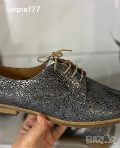 Естествена кожа Gabor обувки/ оксфордки 41-42 но, снимка 8 - Дамски елегантни обувки - 52544443