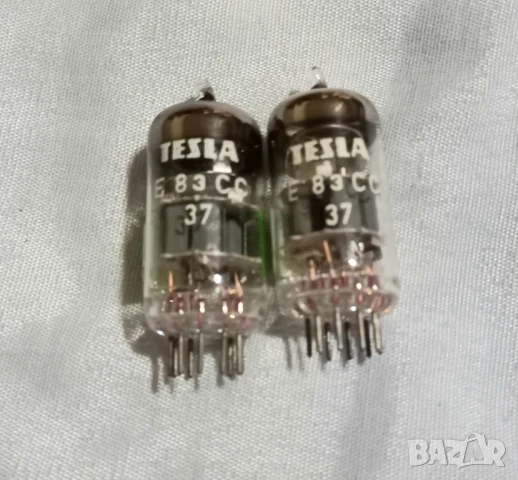 Радио лампи E83CC Тесла, снимка 2 - Радиокасетофони, транзистори - 50495534
