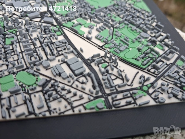 Русе на длан! Аристократизъм и релеф в 3D декоративен макет, снимка 9 - Декорация за дома - 54147872