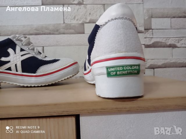 Мокасини Tommy Hilfiger и Benetton , снимка 4 - Дамски ежедневни обувки - 46279279