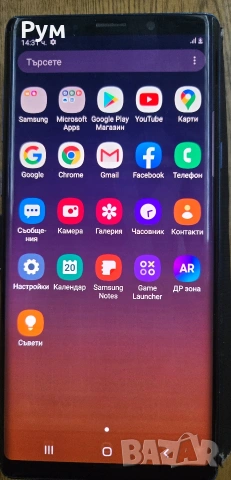 самсунг нот 9 перфектен с калъфи и безжични слушалки, снимка 2 - Samsung - 54283464
