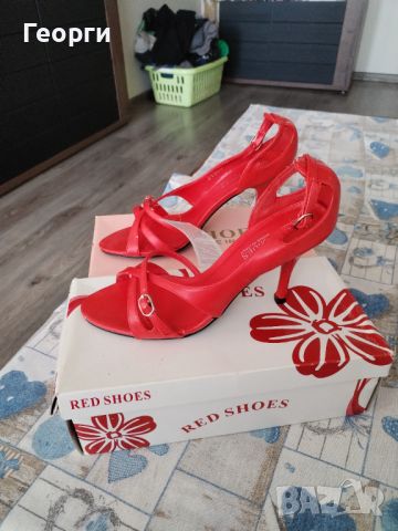 Дамски обувки, снимка 1 - Дамски обувки на ток - 45805188