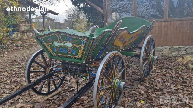 Продавам реставрирана каруца., снимка 4 - Градински мебели, декорация  - 52656249