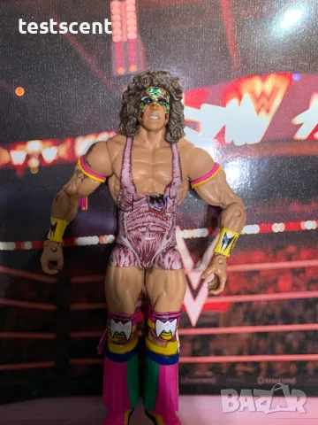 Екшън фигура WWE The Ultimate Warrior Legends Mattel Classic Superstars WWF figure играчка, снимка 11 - Колекции - 49145161