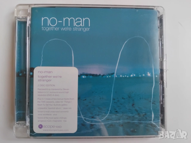 No-Man – Together We're Stranger - оригинален диск музика