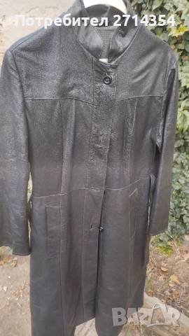 Кожено манто 