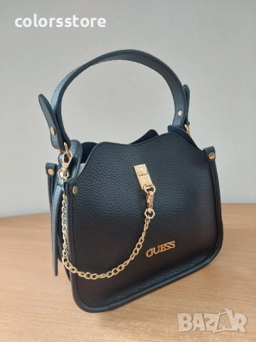 Черна чанта Guess/SG39b, снимка 3 - Чанти - 51887170