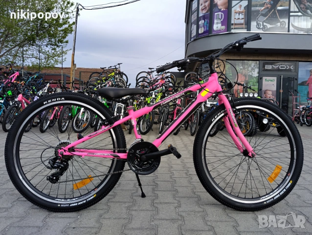 BG Велосипед 26" CYBER розов, снимка 12 - Велосипеди - 54261200