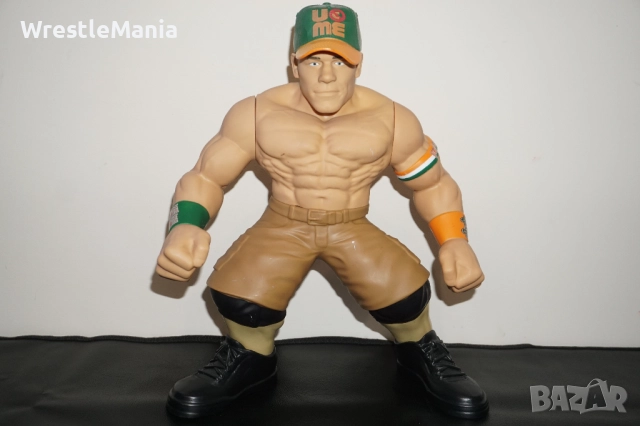 Рядка Оригинална Голяма Говореща Кеч Фигура На John Cena 36см, снимка 2 - Колекции - 51854990