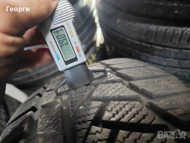 4бр. зимни гуми 215/55/18 Continental, снимка 2 - Гуми и джанти - 52493816