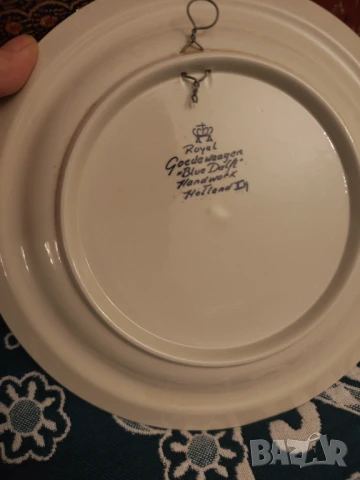 Delft оригинална чиния за стена , снимка 4 - Декорация за дома - 51377573