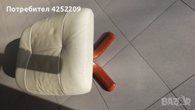 табуретка за крака + стол, снимка 10 - Дивани и мека мебел - 52042694
