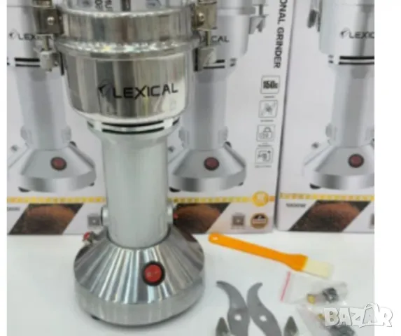 Мултифункционална мелачка, Lexical, 1000W, 1500W - За сухи съставки. , снимка 3 - Кафемашини - 49942210