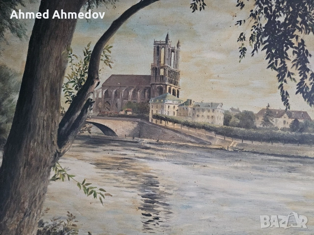 Картина , снимка 2 - Антикварни и старинни предмети - 54123406