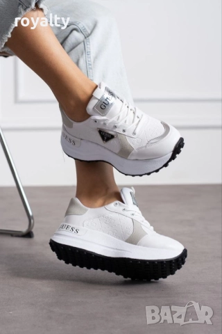 Guess бели дамски маратонки 