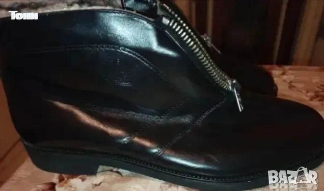 PANTHER Оригинал Нови Мъжки Кожени Боти 43, снимка 8 - Мъжки боти - 53486070