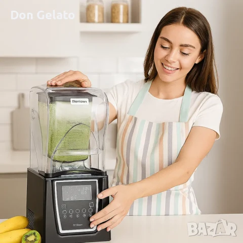 Професионален блендер за смути и шейкове със шумоизолация, снимка 4 - Блендери - 51268482