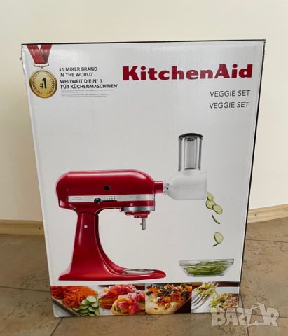 Планетарен Миксер KitchenAid Artisan 5KSM125EER 4.8л Empire Red, снимка 5 - Миксери - 46533706