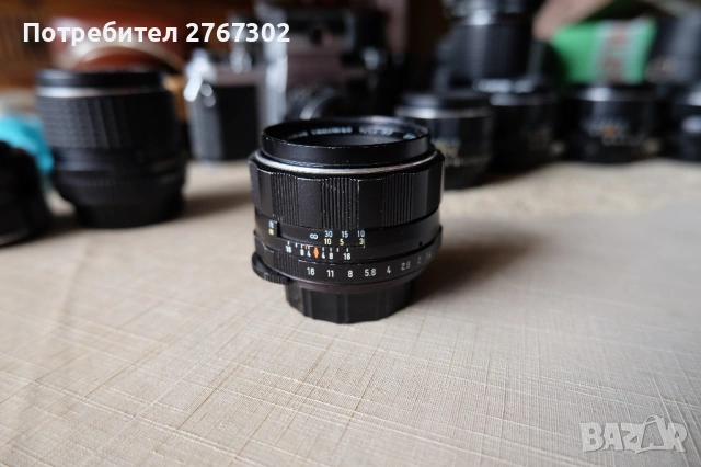 Super Multi Coated Takumar 50mm f1.4 lens. M42 mount., снимка 2 - Обективи и филтри - 53444031